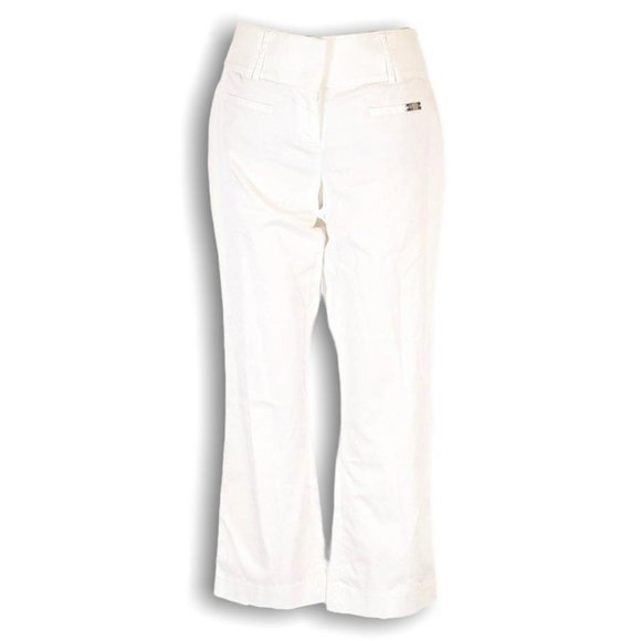 Express Women's‎ White Cropped 4 - Picture 1 of 9